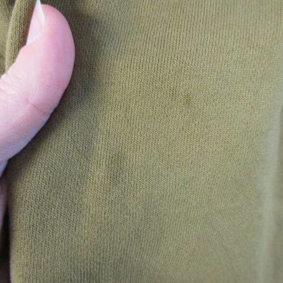 Natural Life Sweater Dress XS S Green Cotton Blend Tiered Oversized Boho 820 - Picture 9 of 13